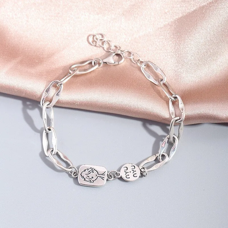 100% 925 Sterling Silver Bracelet | silver bracelet | 925 sterling silver bracelet | 925 sterling silver