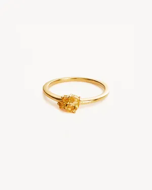 18k Gold Vermeil Kindred Birthstone Ring - November