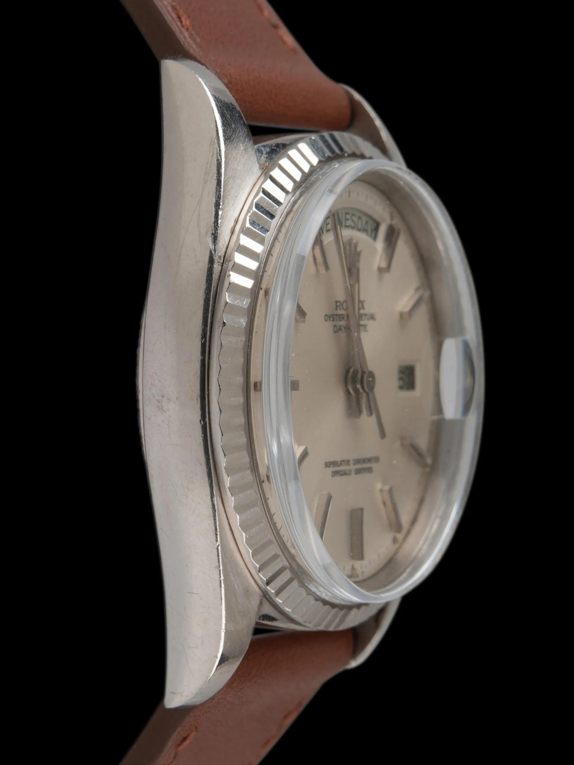 1973 Rolex Day-Date 18K WG (Ref. 1803) Silver Dial