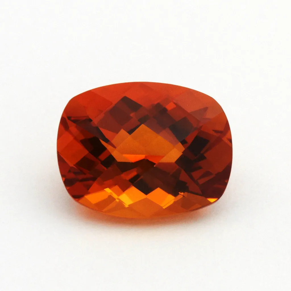 2.22ct Fire Citrine® Checkerboard Cushion