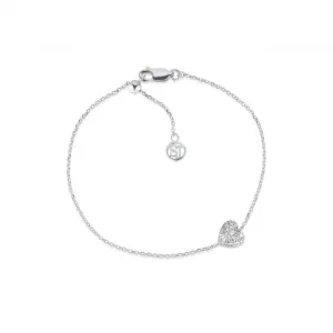 925 Sterling Silver Caro Bracelet SJ-B72358-CZ