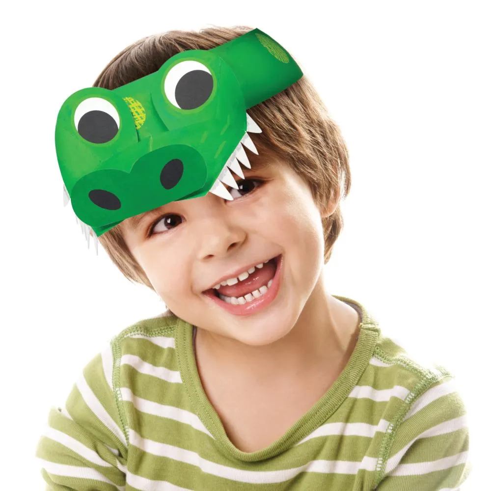 Alligator Party Headband Child Size (8/Pkg)