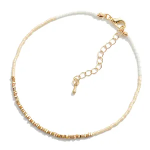 Almond Breeze Anklet