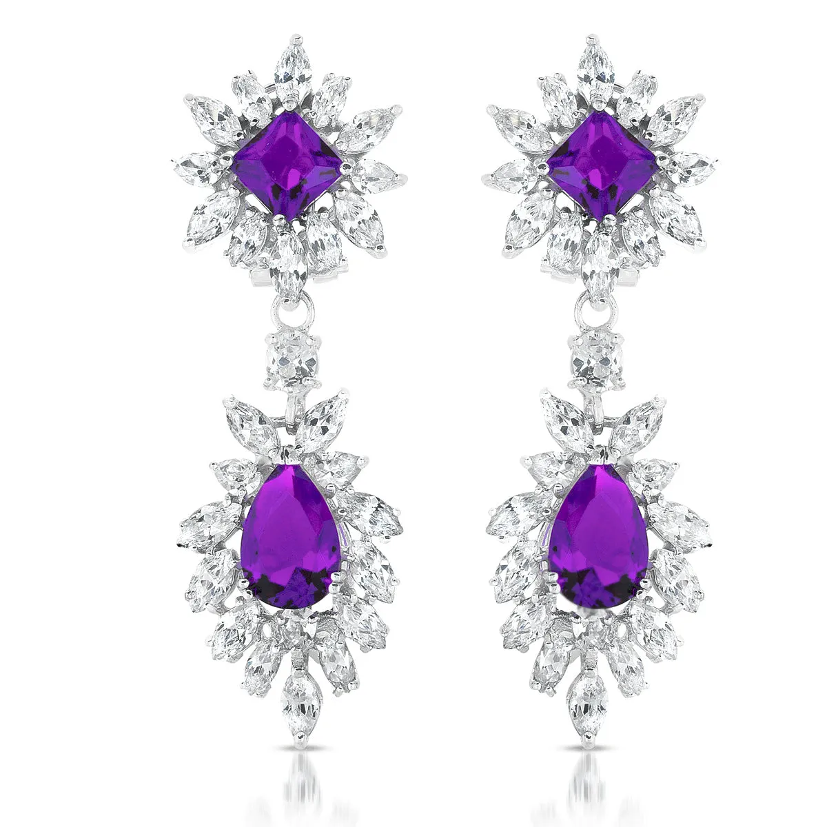 Antoinette Double Soleil Earrings