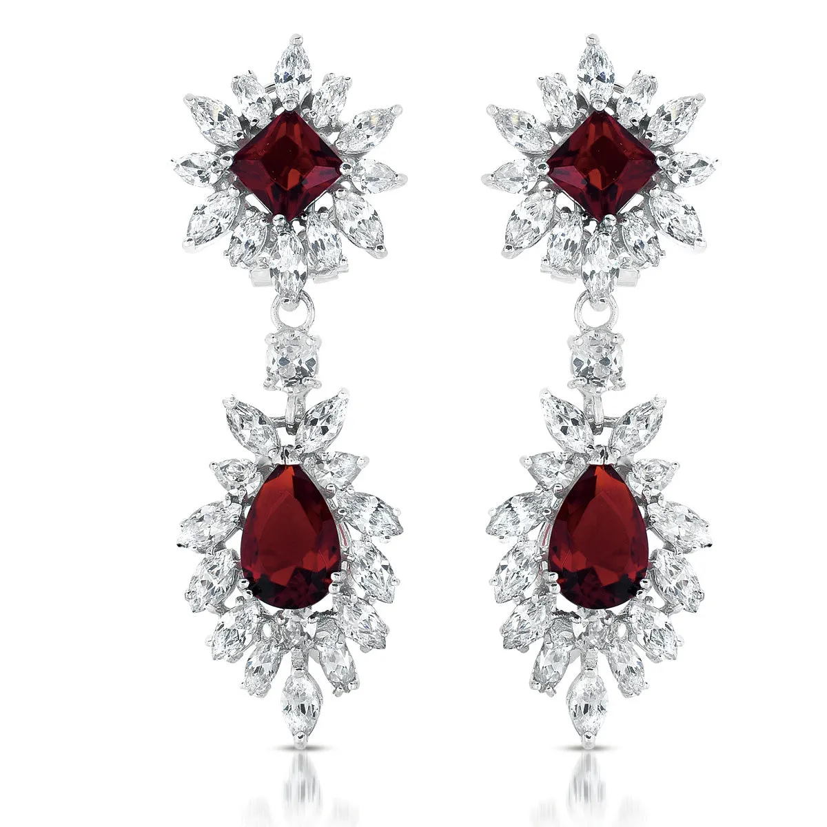 Antoinette Double Soleil Earrings