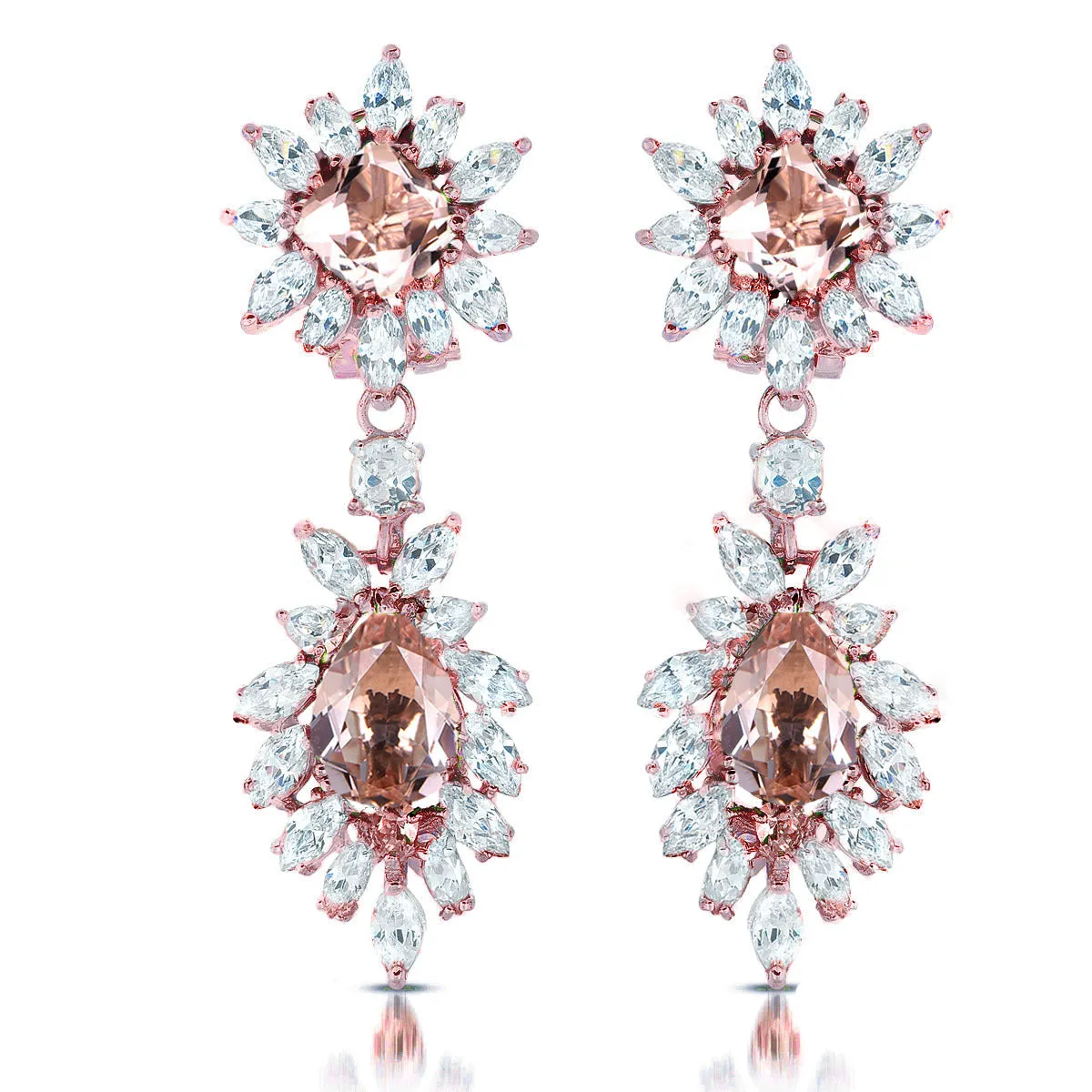 Antoinette Double Soleil Earrings