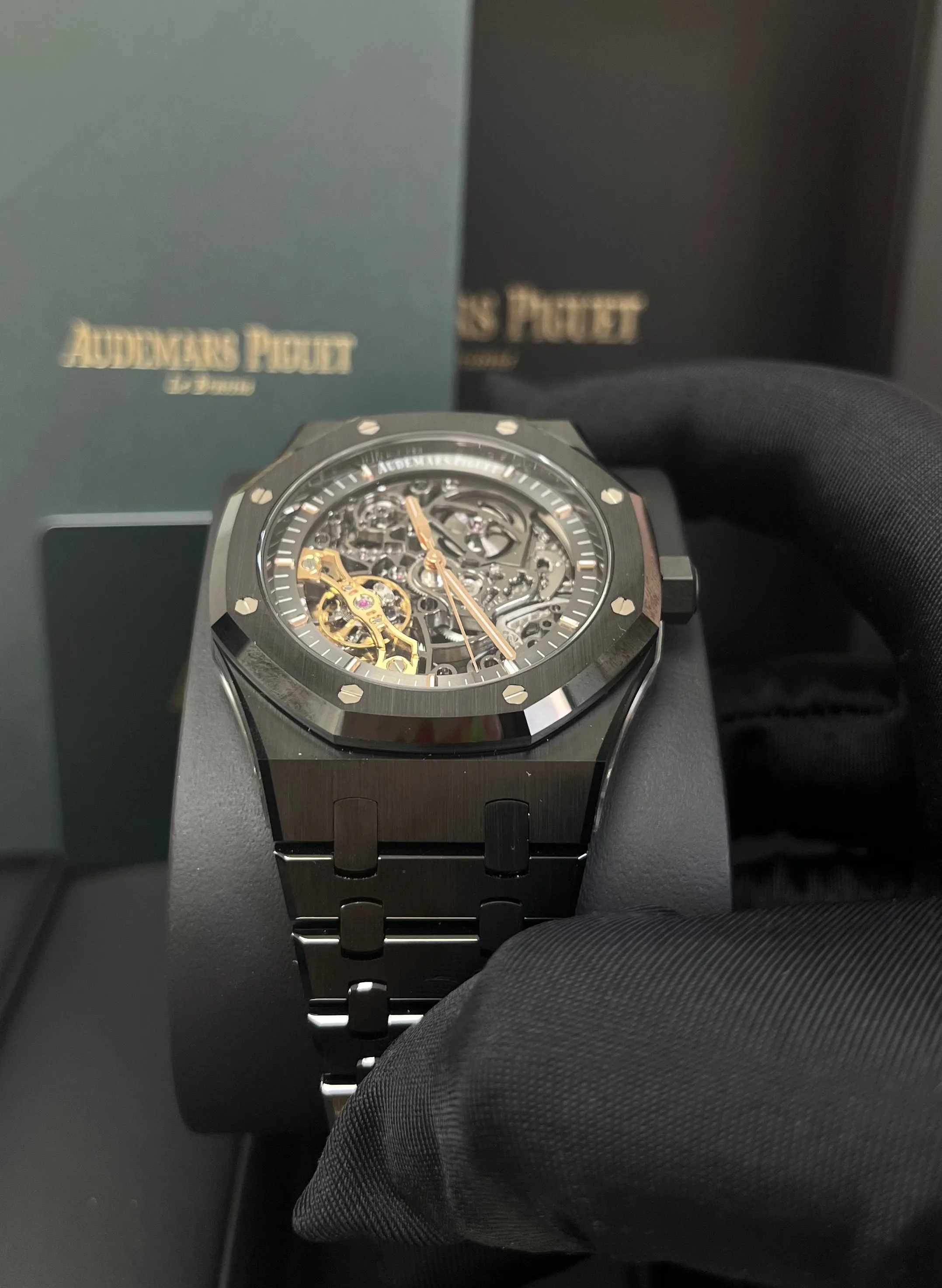 Audemars Piguet Royal Oak Double Balance Wheel Openworked 41mm (Reference # 15416CE.OO.1225CE.01)