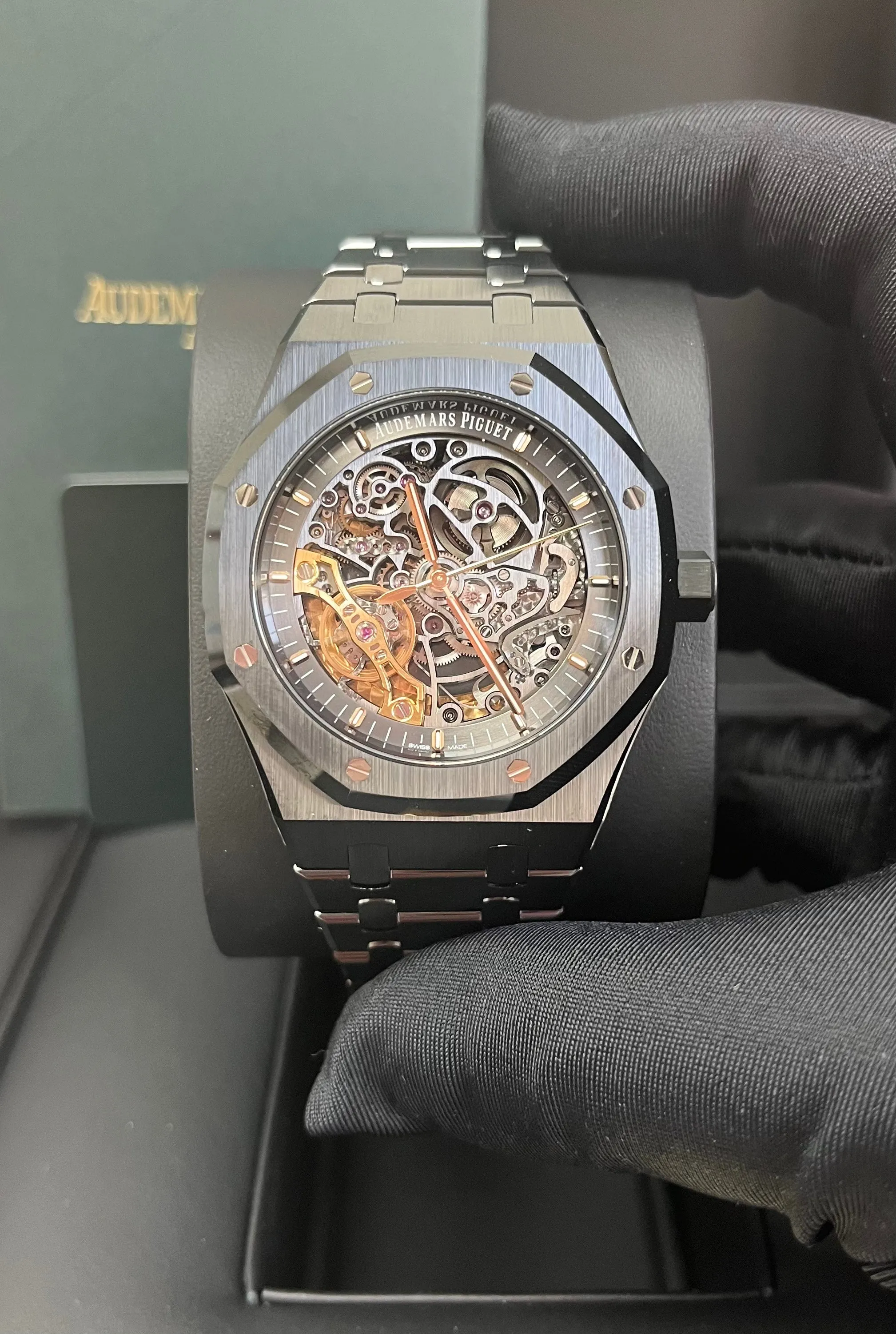 Audemars Piguet Royal Oak Double Balance Wheel Openworked 41mm (Reference # 15416CE.OO.1225CE.01)