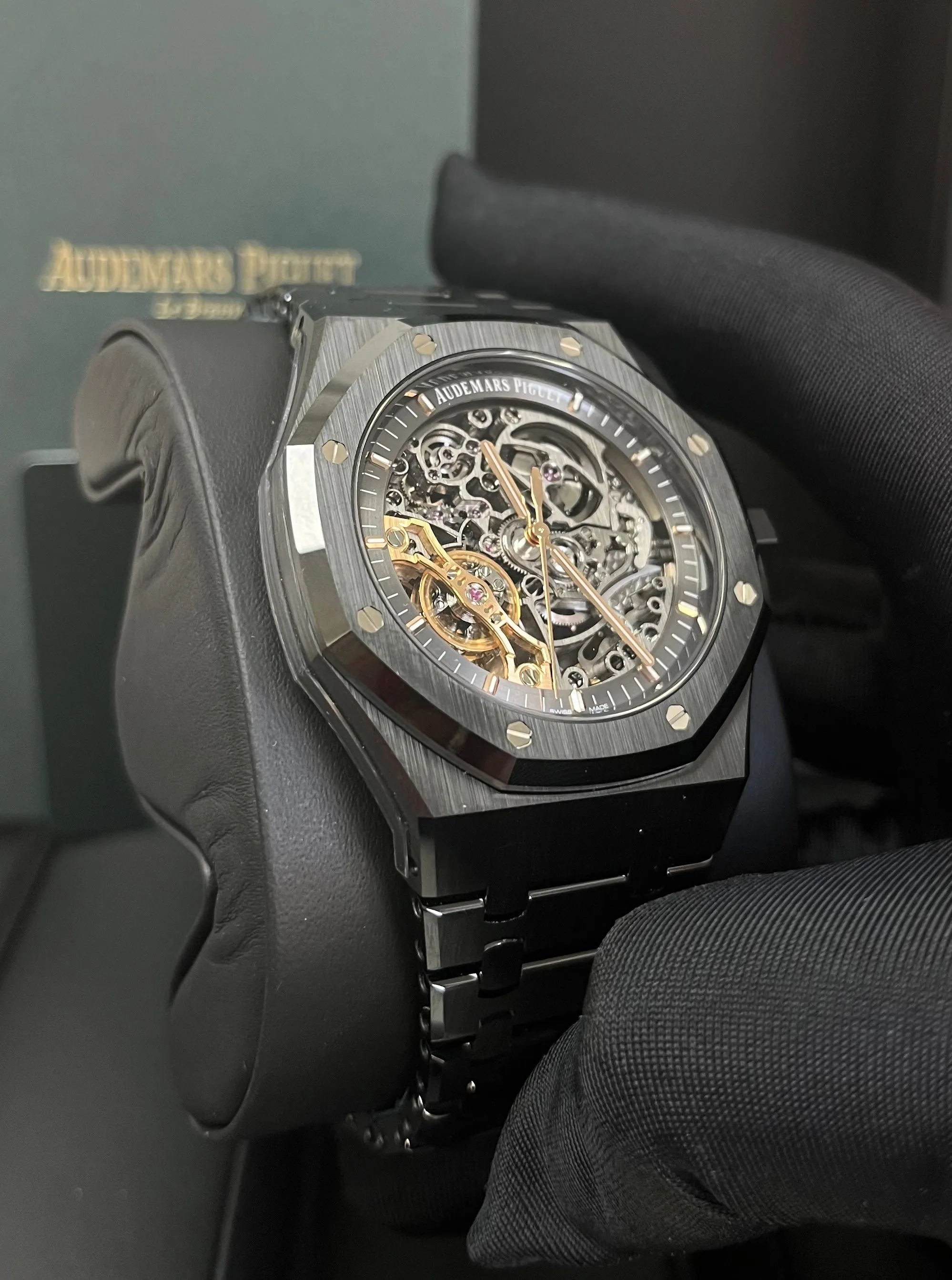 Audemars Piguet Royal Oak Double Balance Wheel Openworked 41mm (Reference # 15416CE.OO.1225CE.01)