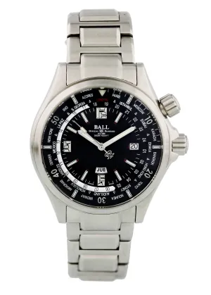 Ball Engineer Master II DG2022A-S4A-BK  Worldtime Mens Watch Full Set