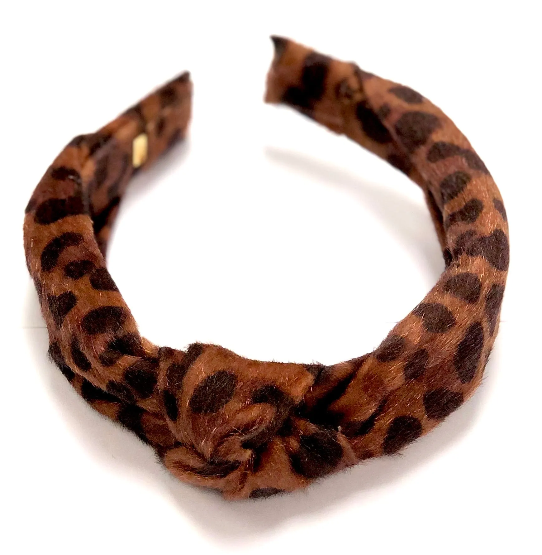 Bari Lynn Animal Print Knot Headband