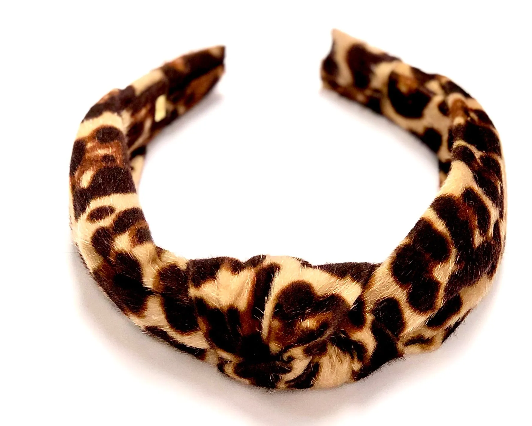 Bari Lynn Animal Print Knot Headband