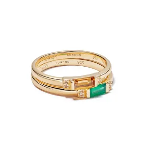 Beloved Fine Ring Stack 18ct Gold Plate