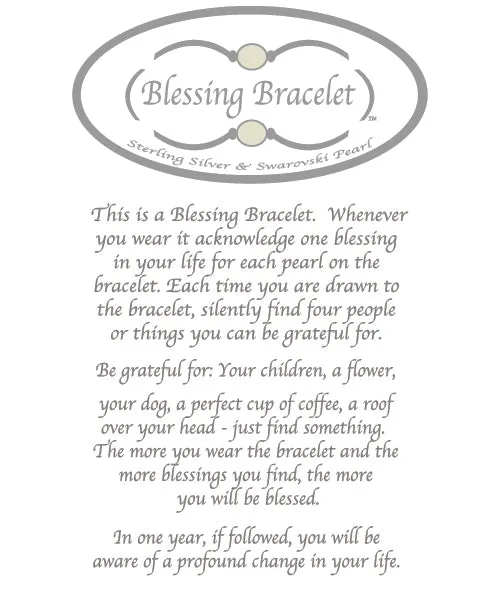 Blessing Bracelet