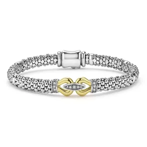 Caviar Buckle Diamond Bracelet