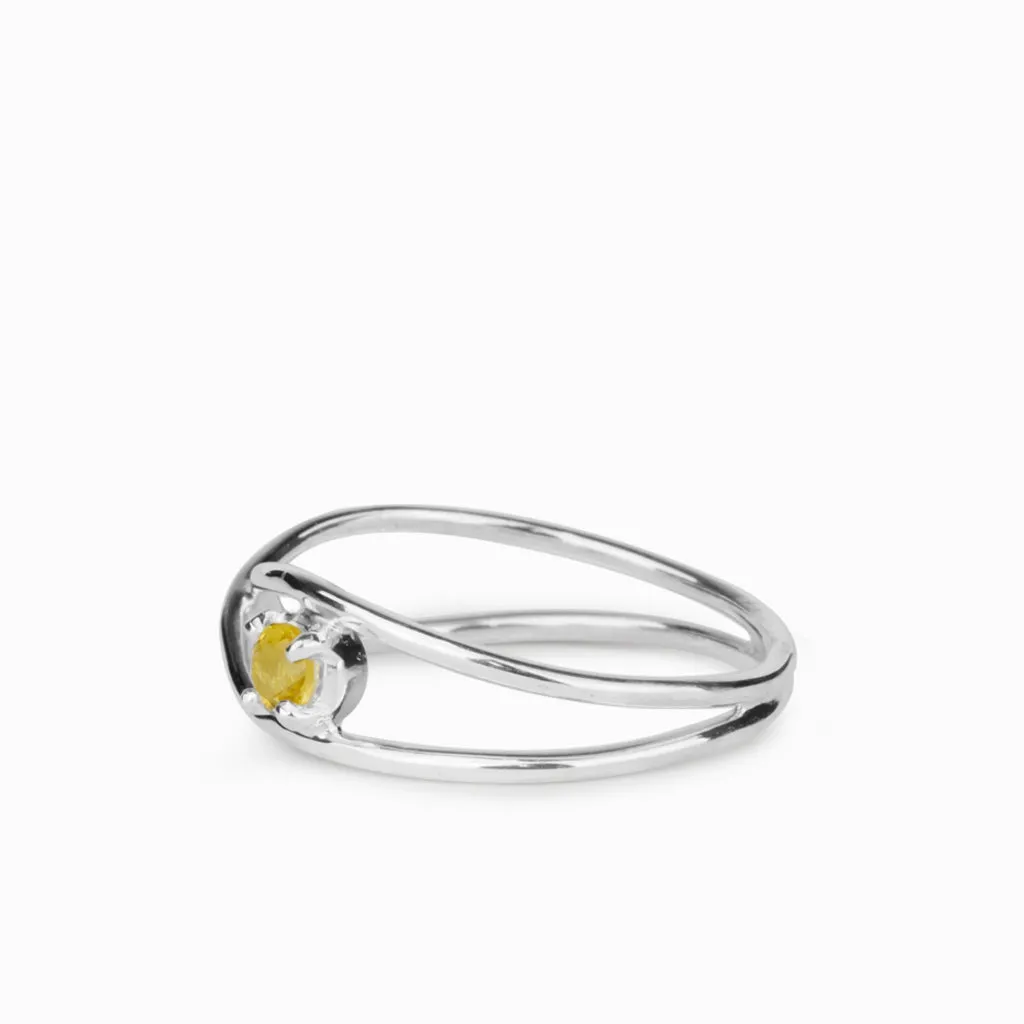 Citrine Birthstone Ring