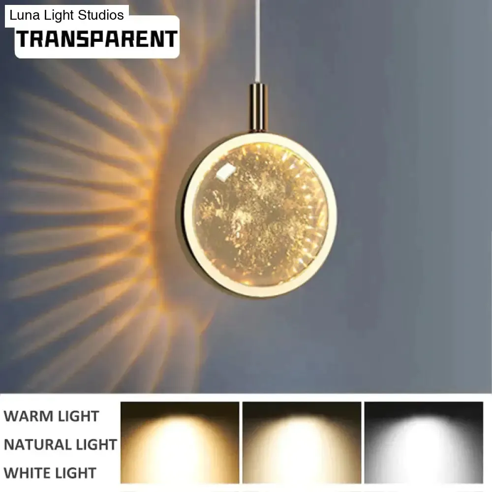 Clara - LED Crystal Glass Ball Pendant Lights for Indoor Lighting