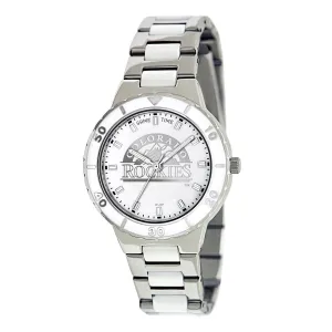 Colorado Rockies Ladies Pearl Watch