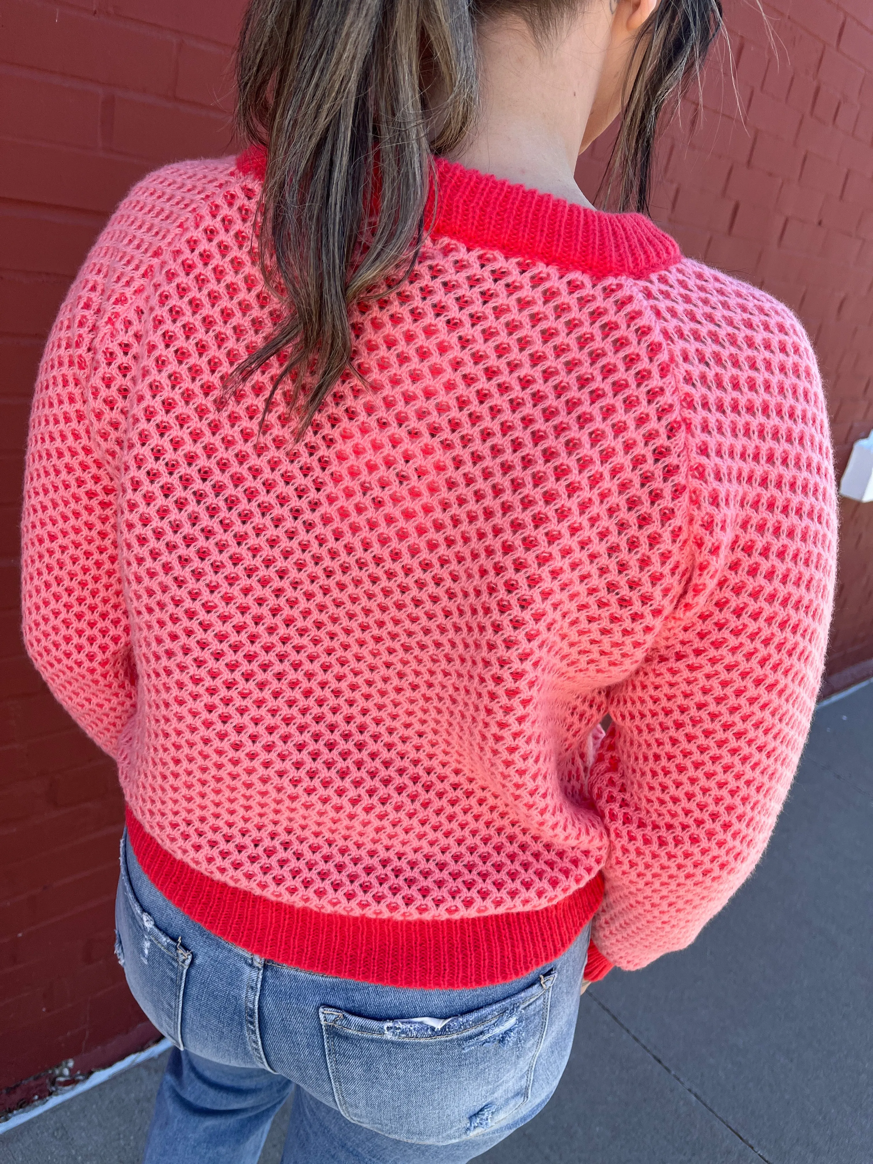 Coral Sweater