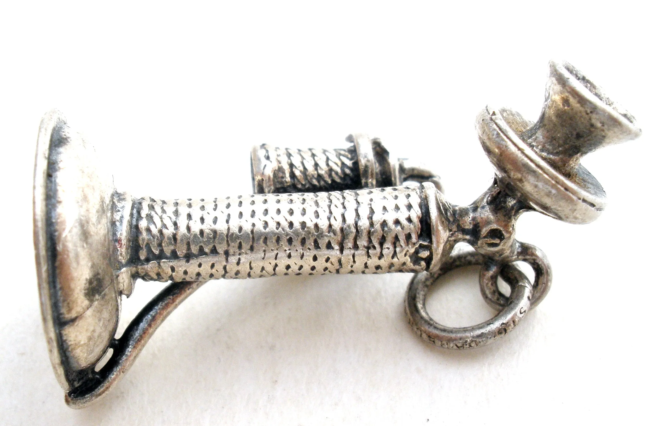 Danecraft Sterling Silver Phone Charm Vintage