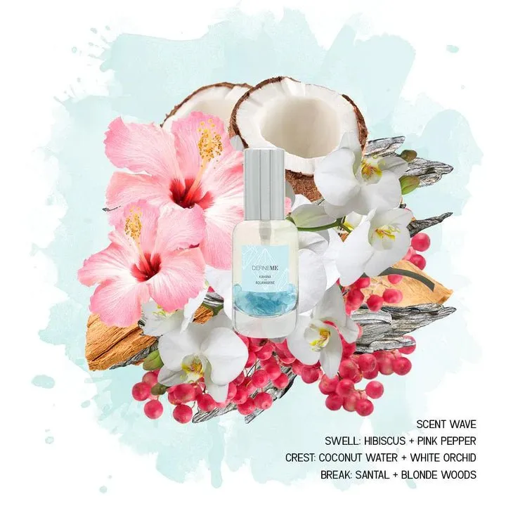 Define Me Kahana-Aquamarine Crystal Infused Natural Perfume Mist