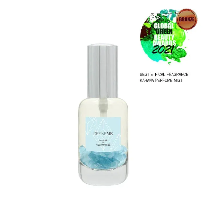 Define Me Kahana-Aquamarine Crystal Infused Natural Perfume Mist