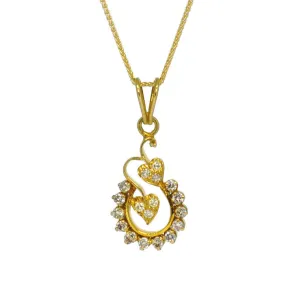 Diamond Horse Shoe Necklace