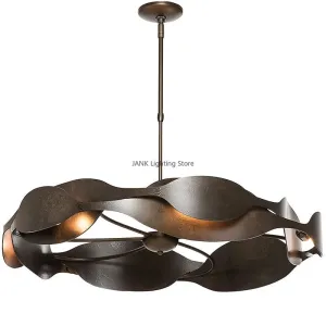 Elegant Mansion Metal Pendant Light for Luxurious Spaces