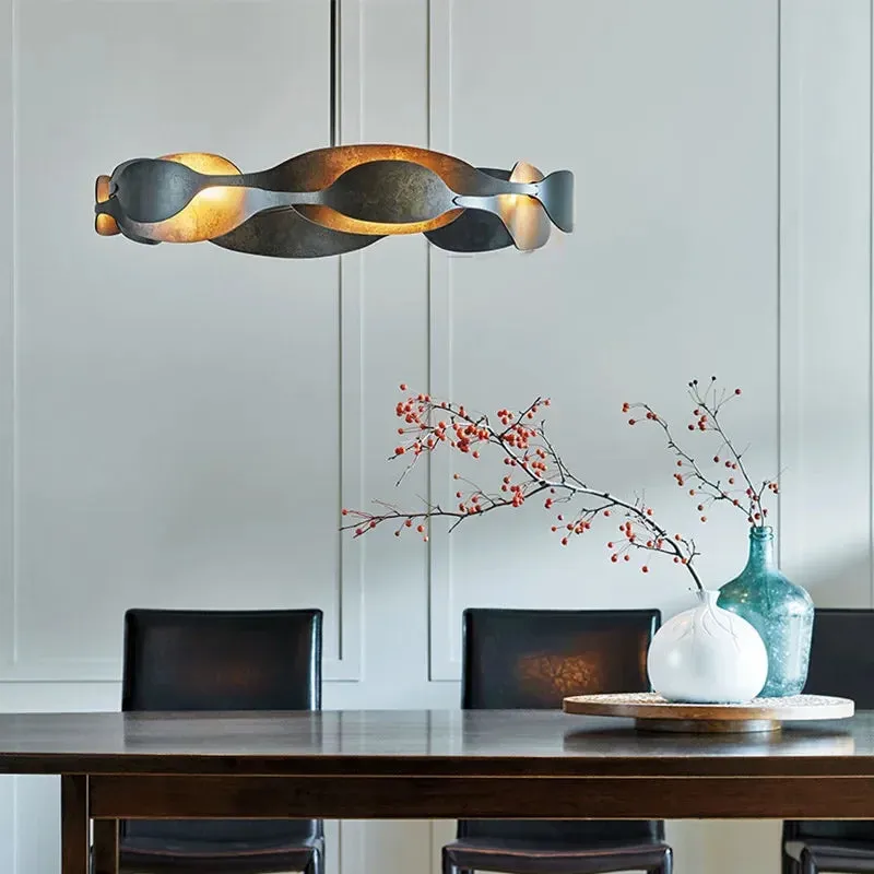 Elegant Mansion Metal Pendant Light for Luxurious Spaces