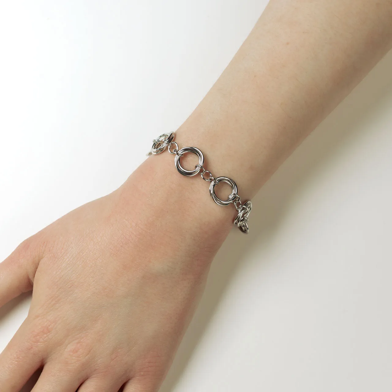 Entangled Continuous Love Knot Bracelet