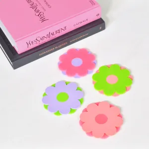 Flower Coasters