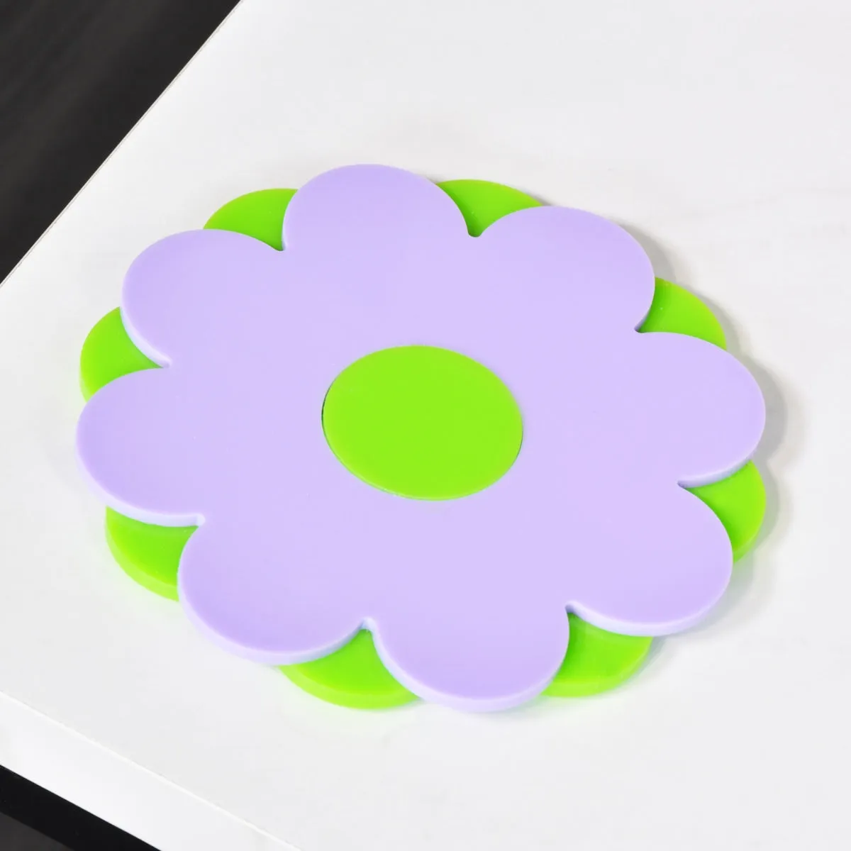 Flower Coasters