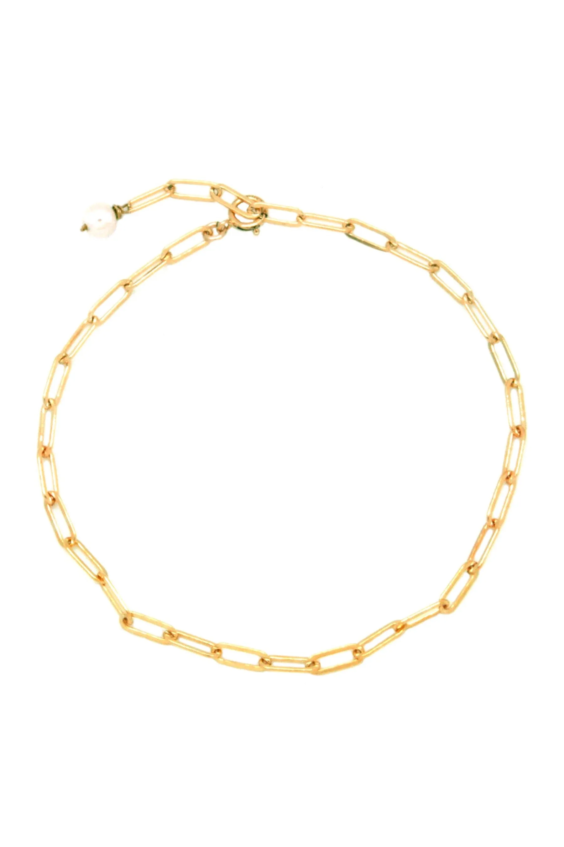 Gold Meg Anklet