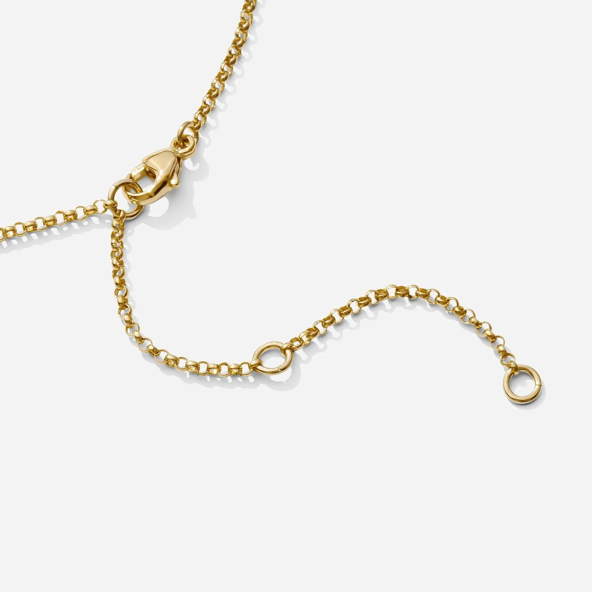 Gold Rolo Anklet