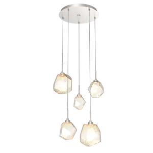 Hammerton Studio GEM ROUND 5 PENDANT CHANDELIER – QUICK SHIP