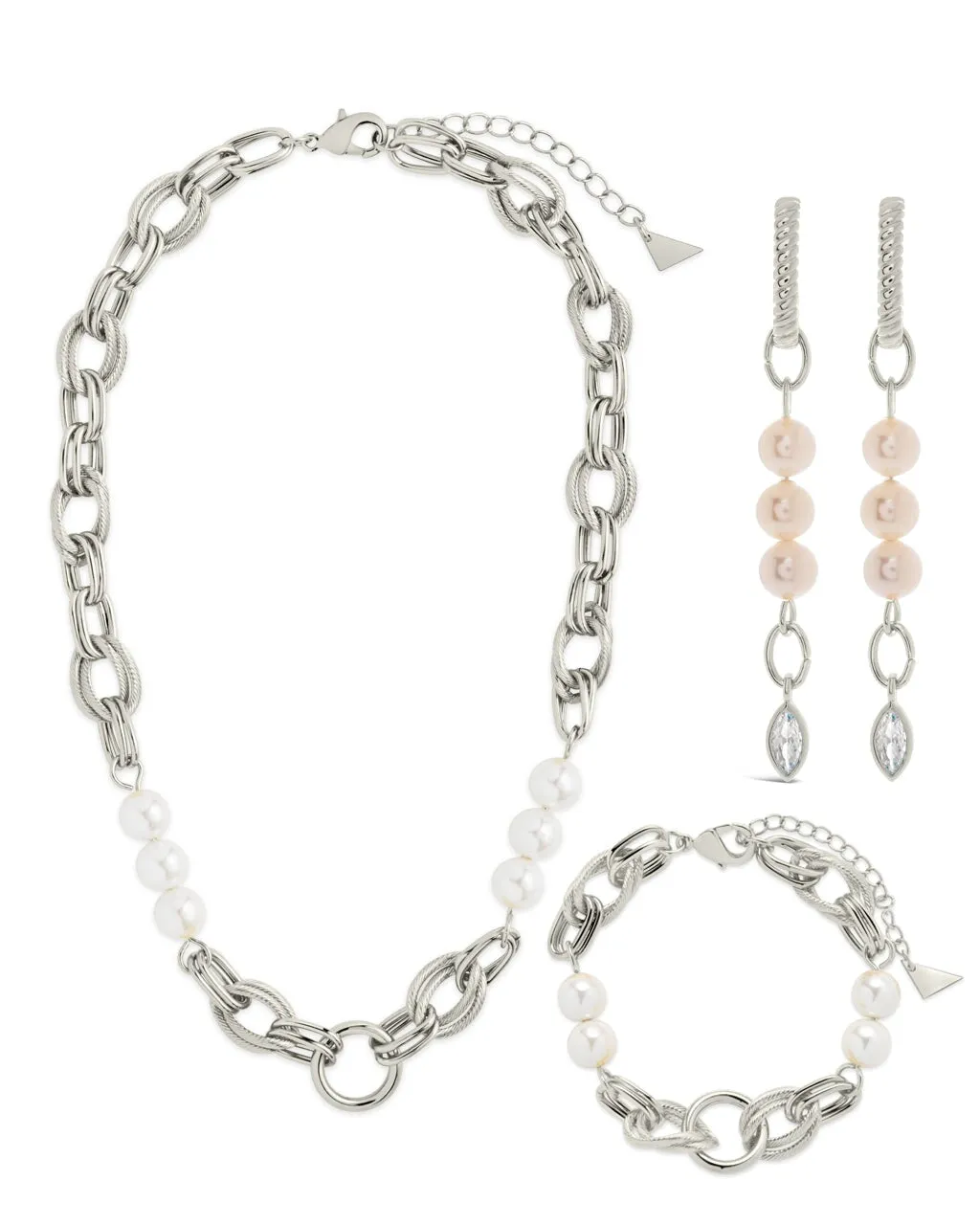 Ivanna Pearl & Chain Matching Set