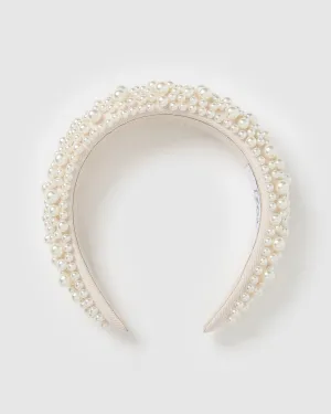 Izoa Pia Headband White