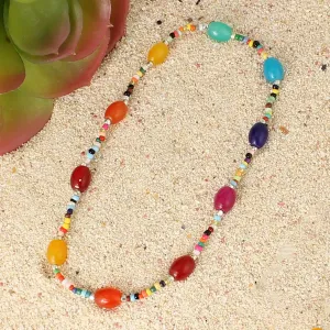 Jelly Bean Stretch Anklet