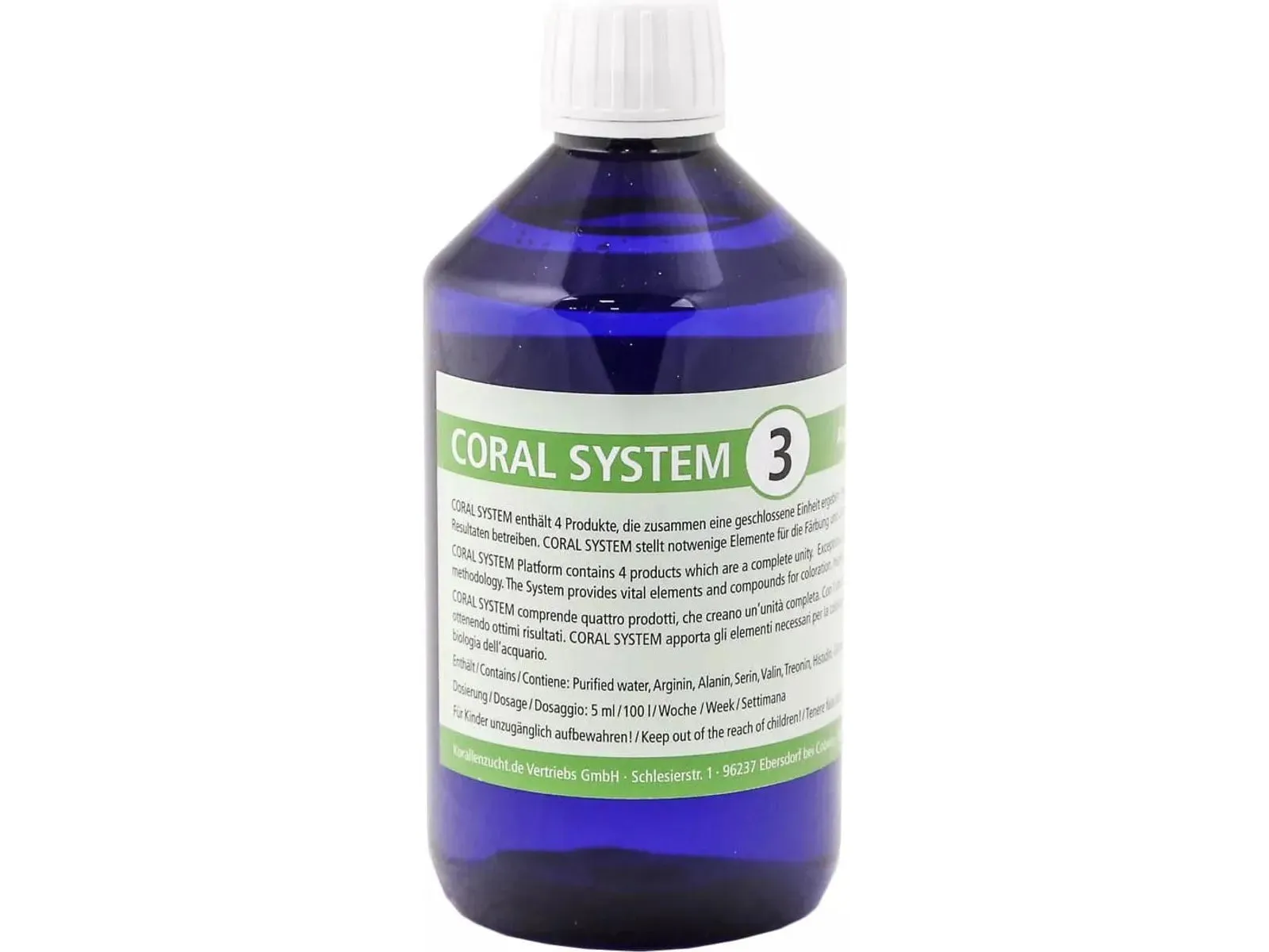 Korallenzucht- Coral System 3 Amino Acids