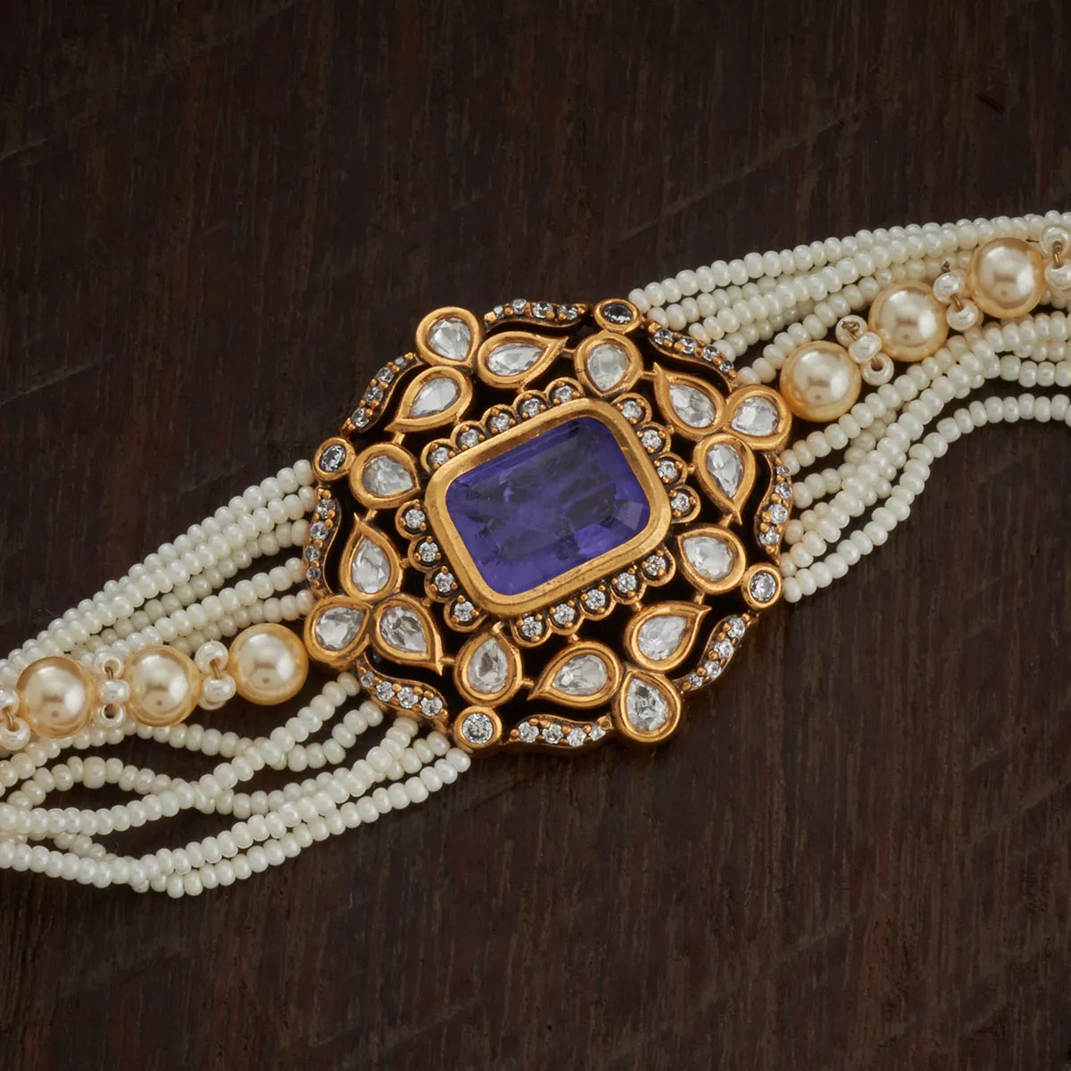 Kundan Bracelet 161594