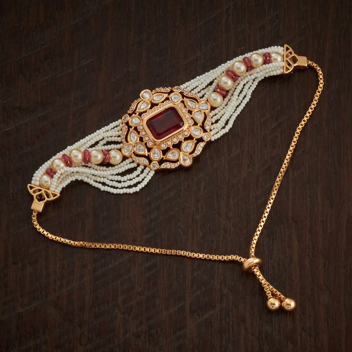 Kundan Bracelet 161594