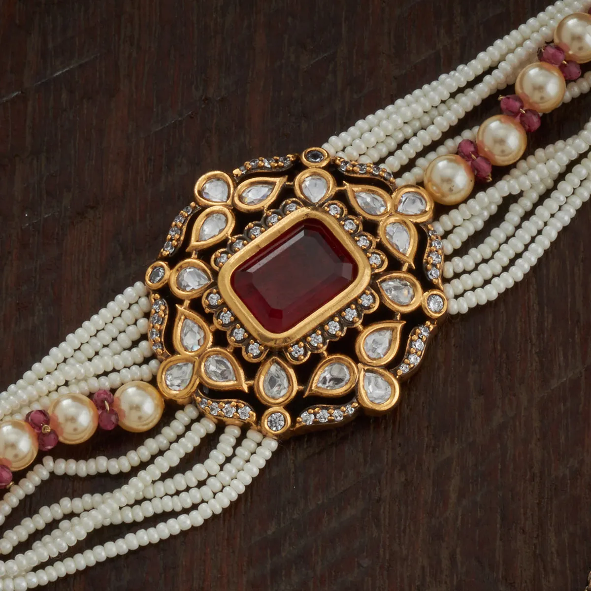 Kundan Bracelet 161594