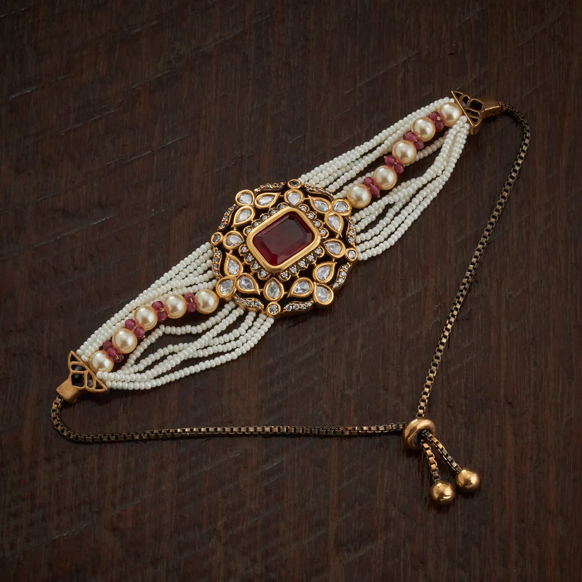 Kundan Bracelet 161594