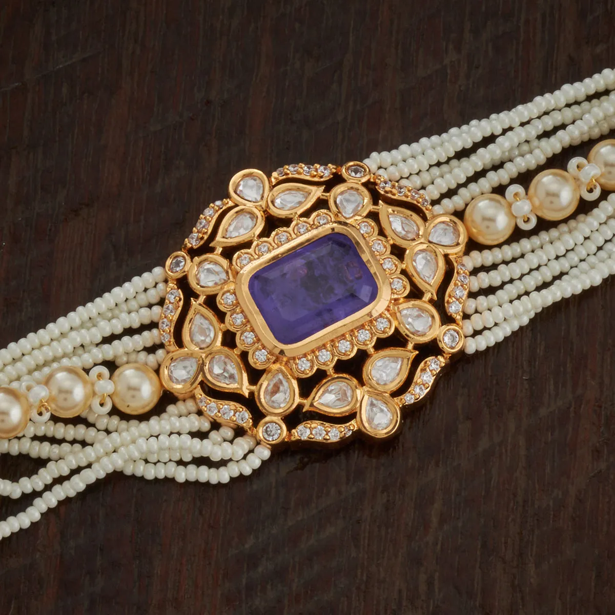 Kundan Bracelet 161594