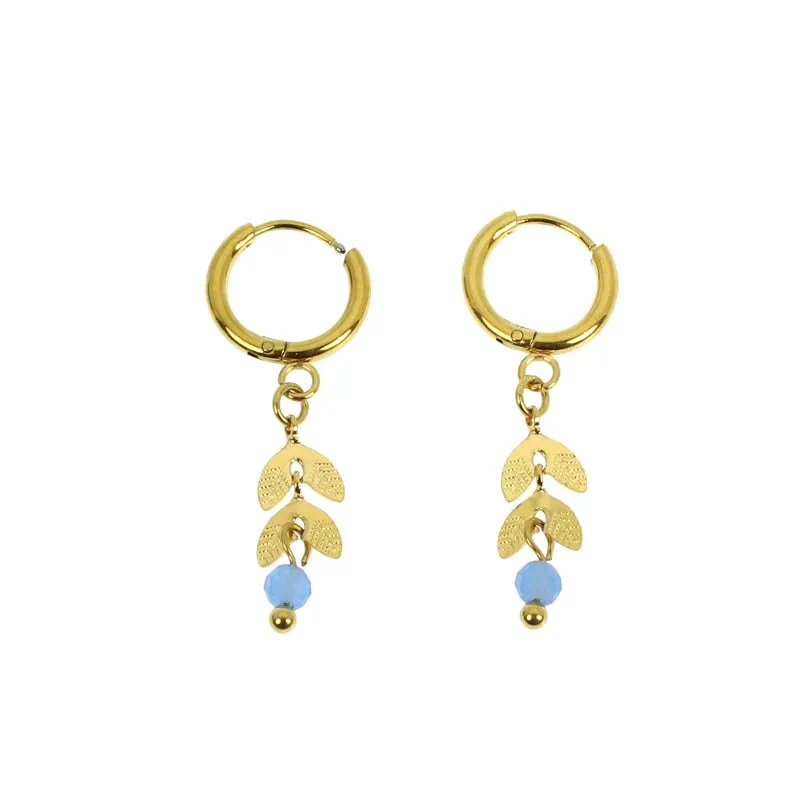 Les Cleias Alys M Earrings Blue