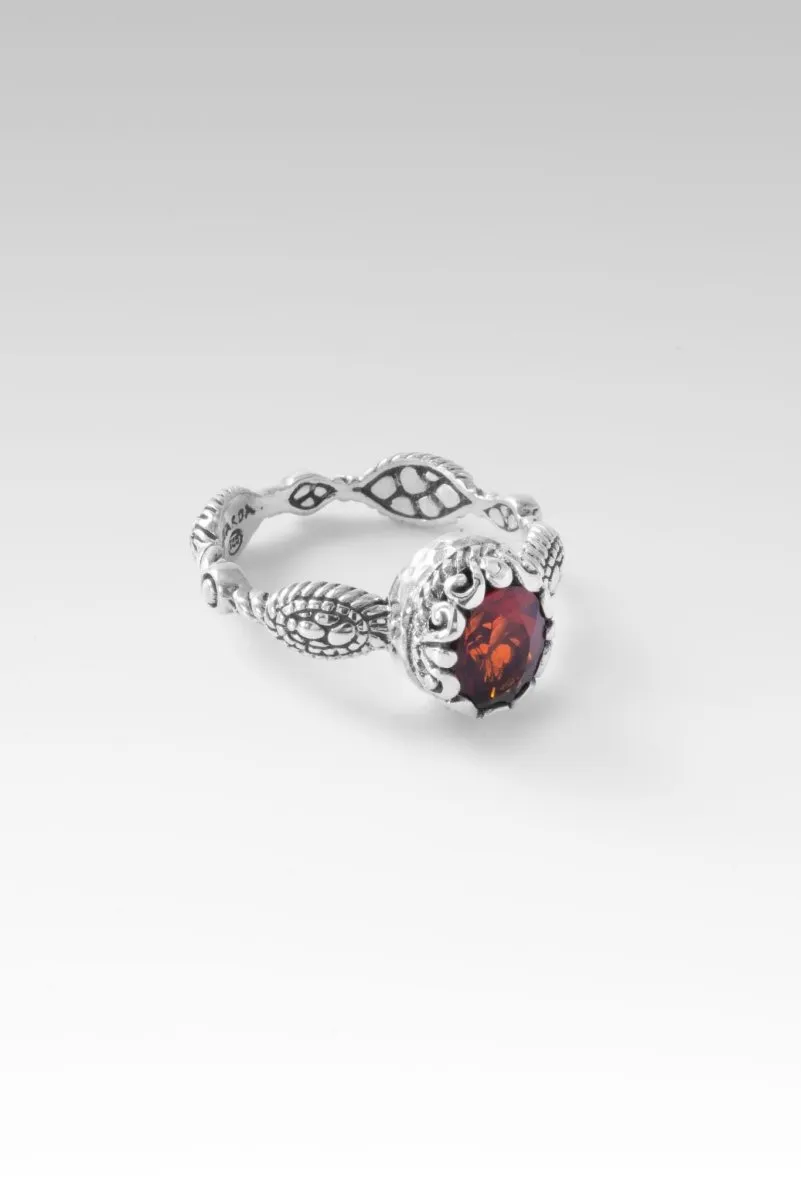 Live in Peace Ring™ in Red Madeira Citrine