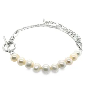 M143 6mm Pearl Adjustable Bracelet