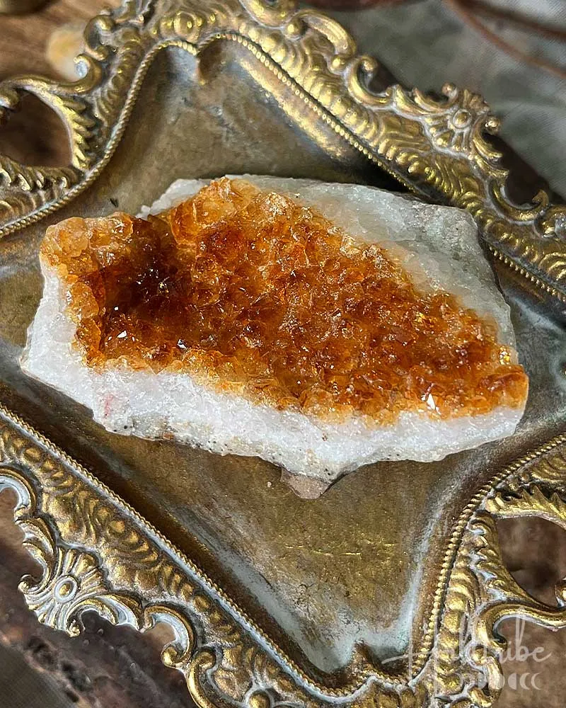 Medium Citrine Cluster