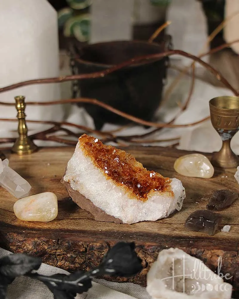 Medium Citrine Cluster