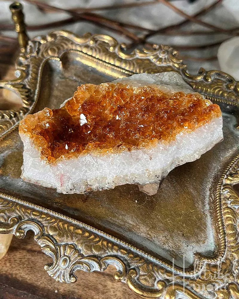 Medium Citrine Cluster